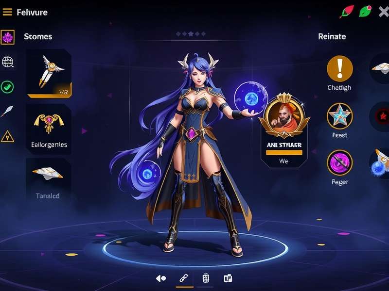 Anise Sapphire Titan character customization