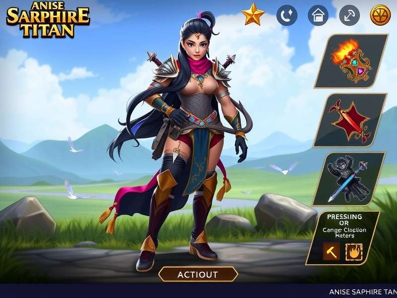 Anise Sapphire Titan gameplay screenshot